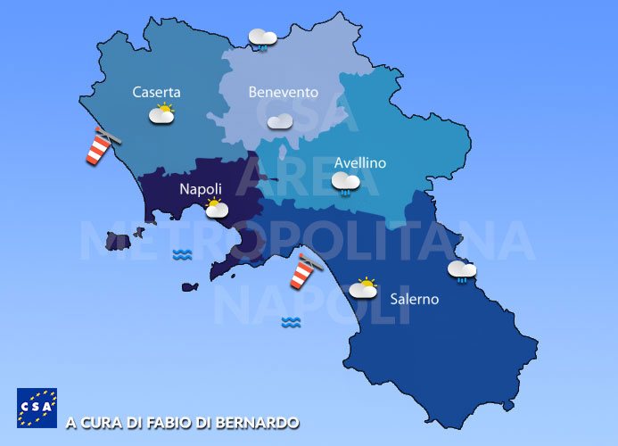Previsioni Campania 08/10/2021 Venerdì – CSA Meteo