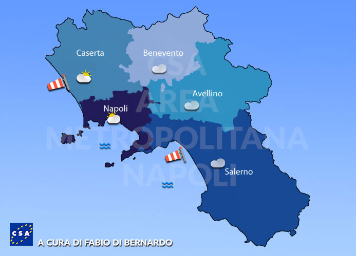Previsioni Campania 26/10/2021 Mercoledì – CSA Meteo