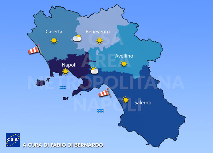 Previsioni Campania 28/10/2021 Giovedì – CSA Meteo