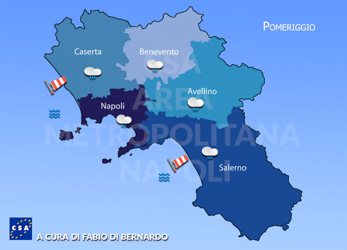 Previsioni Campania 08/12/2021 Mercoledì – CSA Meteo