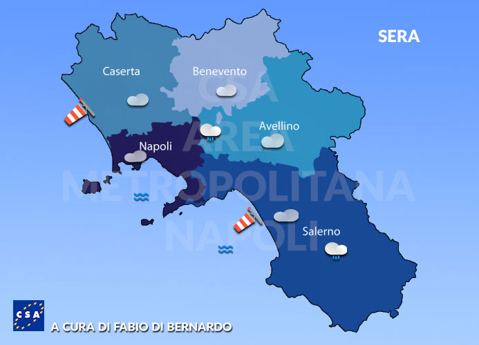 Previsioni Campania 28/01/2022 Venerdì – CSA Meteo