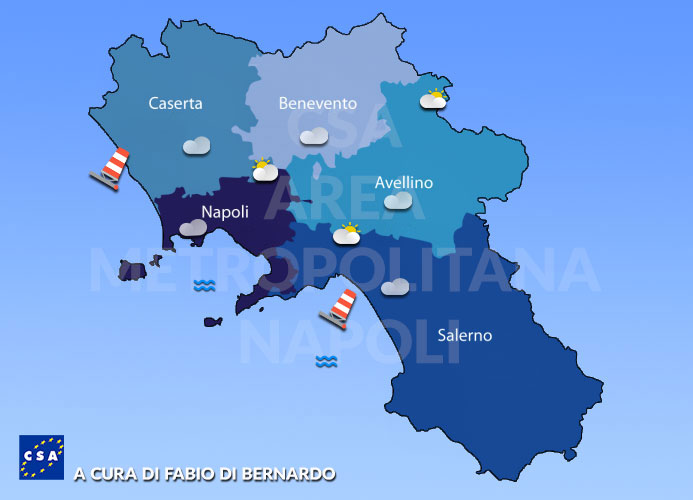 Previsioni Campania 07/04/2022 Giovedì – CSA Meteo