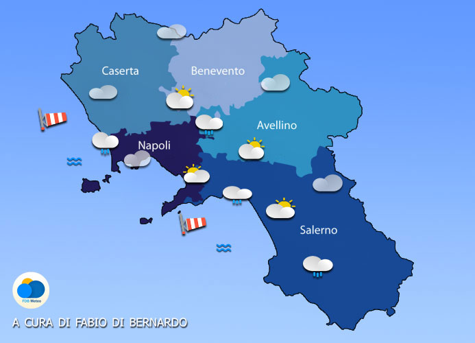 Previsioni Campania 11/06/2023 Domenica – CSA Meteo