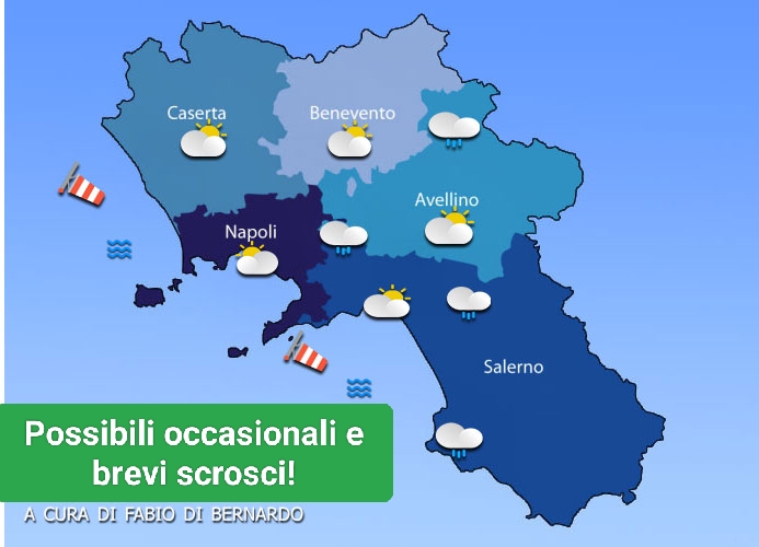 Previsioni Campania 29/11/2023 – MERCOLEDI’ – CSA Meteo